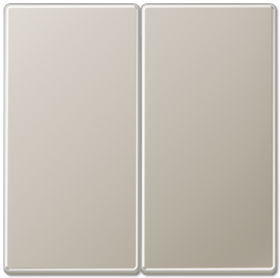 Клавиша Jung LS серия Edelstahl 2-я ES2995