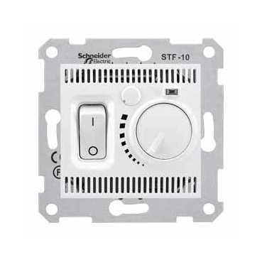 Термостат Schneider Electric Sedna белый теплый пол SDN6000321