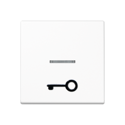 Клавиша Jung A серия белая с окошком, символ &quot;ключ&quot; A590T1KOWW