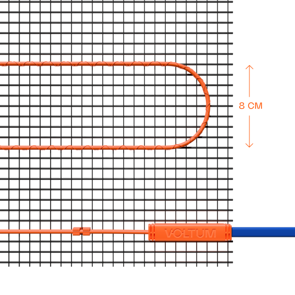Нагревательный мат VLT01-200-8.0