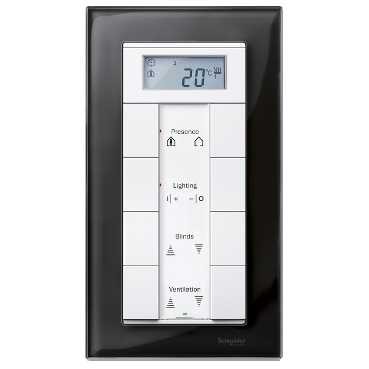 Рамка Merten M-Elegance Черный оникс 2 поста MTN404803