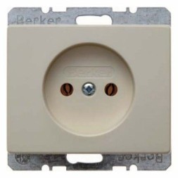 Штепсельная розетка Berker Arsys белый с блеском без защитного контакта 6161150002