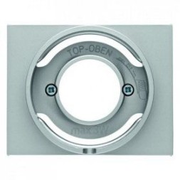 Центральная панель Berker R.1 Berker K.5 алюминий для светового сигнала Е14 11677003