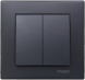 Рамка Schneider Electric Sedna Графит 1 пост SDN5800170