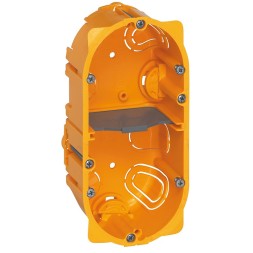 Коробка Legrand Batibox встраиваемая монтажная для сухих перегородок 2п гл.50мм 080052