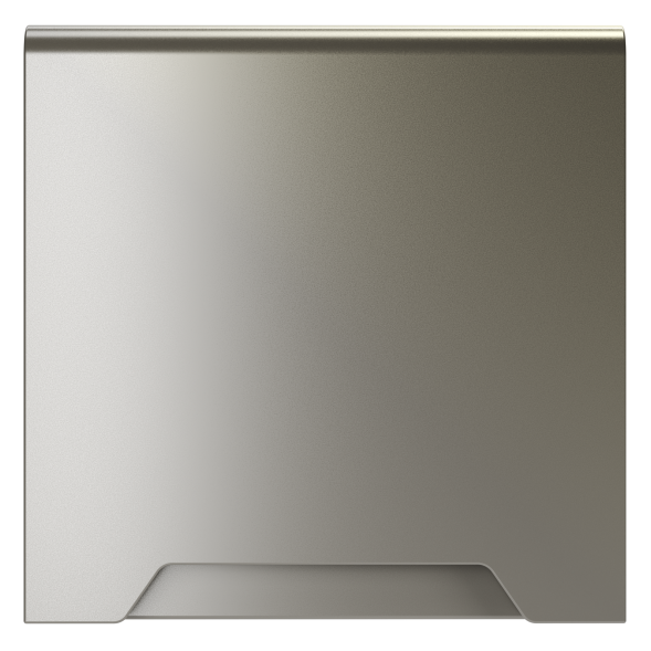 Накладка для розетки с заземлением, защитными шторками и крышкой, S70 (шелк)