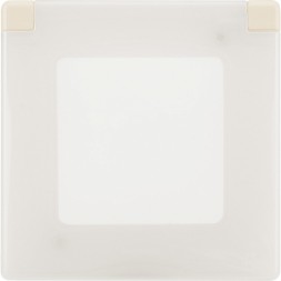 Рамка с защитной крышкой IP 44 Слоновая кость Legrand INSPIRIA 673921