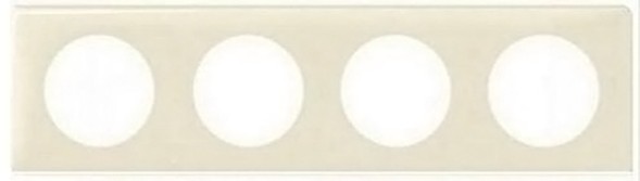 Рамка Legrand Celiane Классика Слоновая кость глянец 4 поста 066624