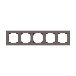 Рамка ABB Sky Тауп 5 постов 2CLA857500A6301 8575 TP