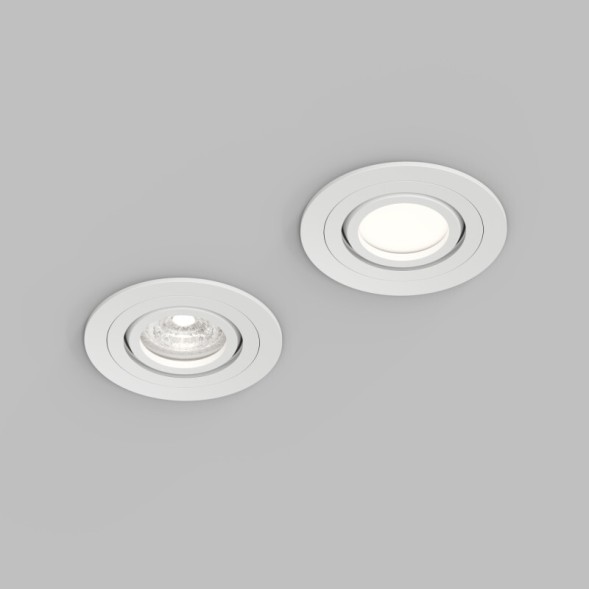 Точечный встраиваемый влагозащищенный светильник HYDRO DK2110-WH