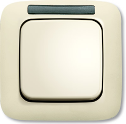 Рамка ABB Busch-Duro 2000 SL Слоновая кость 1 пост с полем для надписи 1754-0-4516