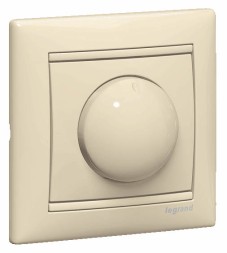 Светорегулятор Legrand Valena Слоновая кость поворотный 40-400W для ламп накаливания (вкл поворотом) 774161