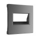 Накладка для двойной розетки Еthernet RJ-45 (графит матовый) Werkel W1191164