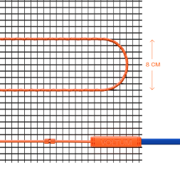 Нагревательный мат VLT01-200-10