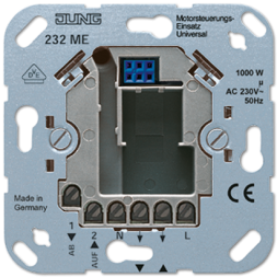 Электронный жалюзийный выключатель Jung SL серия универсальный(требуется нейтраль) 232ME
