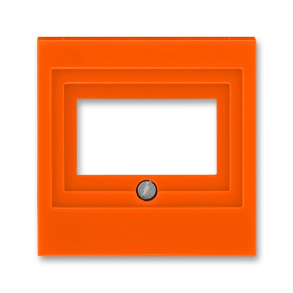 Накладка ABB Levit оранжевый для розеток USB / HDMI / VGA 2CHH290040A4066 5014H-A00040 66