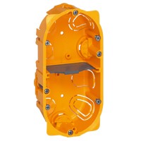 Коробка Legrand Batibox встраиваемая монтажная для сухих перегородок 2п гл.40мм 080042