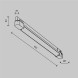 Трековый светильник Technical TR196-3-20W2.7K-B(N)