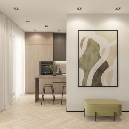 Точечный встраиваемый светильник Denkirs DK2121-BK