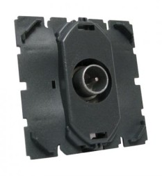 Розетка Legrand Celiane TV простая проходная 067386