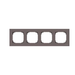 Рамка ABB Sky Тауп 4 поста 2CLA857400A6301 8574 TP