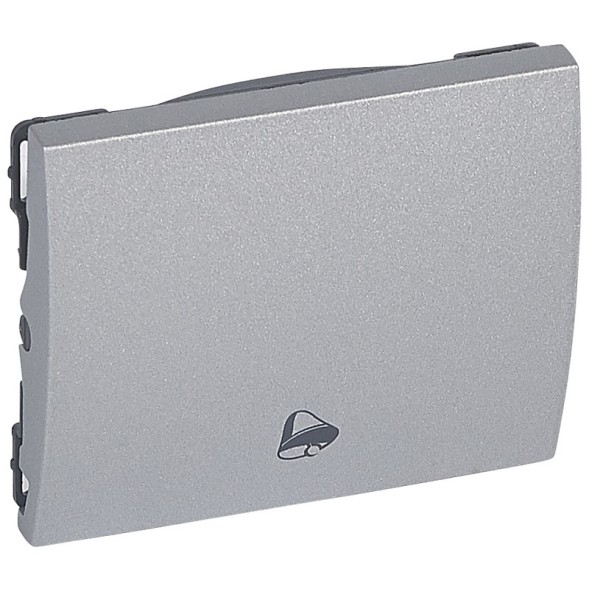 Клавиша Legrand Galea Life алюминий с пиктограммой &quot;Звонок&quot; 771346