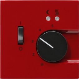 Накладка для регулятора температуры пола Gira S-color Красный 149443