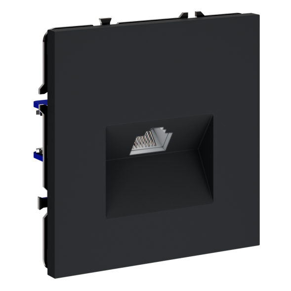 Розетка компьютерная встраиваемая VOLTUM S70 RJ45 кат.6, (графит)