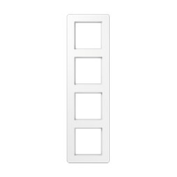 Рамка Jung A flow Белый 4 поста AF584BFWW