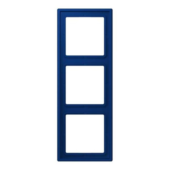 Рамка Jung Les Couleurs Le Corbusier Blue outremer fonce 3 поста LC9834320T
