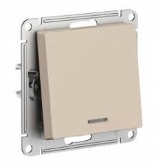 ATN001263 Atlasdesign 1-кл ПЕРЕКЛЮЧАТЕЛЬ с подсветкой, сх.6а, 10АХ, механизм Песочный Schneider Electric