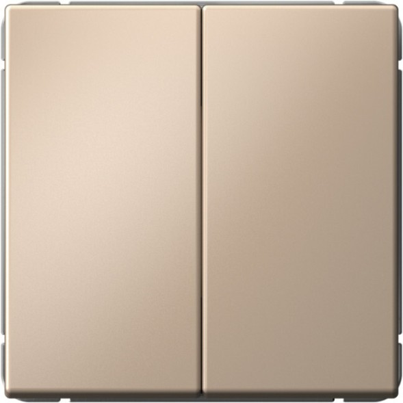 Двухклавишный выключатель (Песочный) Schneider Electric Systeme Art Gallery GAL001251