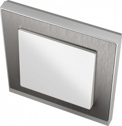 Рамка Merten M-Pure Decor Нержавеющая сталь / Алюминий 1 пост MTN4010-3646