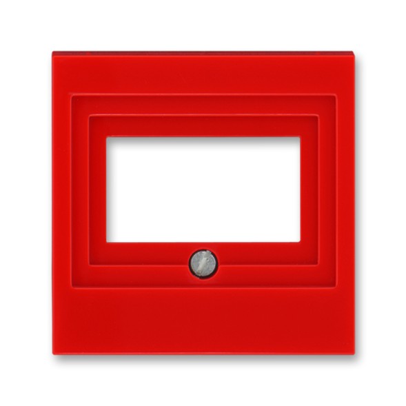 Накладка ABB Levit красный для розеток USB / HDMI / VGA 2CHH290040A4065 5014H-A00040 65