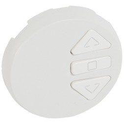 Лицевая панель механизма управления жалюзи Legrand Celiane белая IOBL 068179