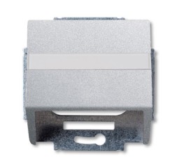 Плата центральная (корпус) ABB Future серебристо-алюминиевый с суппортом для коммуникационных разъёмов и цоколей DCS от 1850 EB до 1876 EB 2CKA001724A4263 1758-83