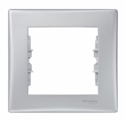 Рамка Schneider Electric Sedna Алюминий 1 пост SDN5800160