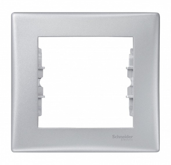 Рамка Schneider Electric Sedna Алюминий 1 пост SDN5800160