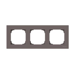 Рамка ABB Sky Тауп 3 поста 2CLA857300A6301