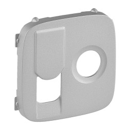 Лицевая панель Legrand Valena ALLURE Алюминий розетки TV-RJ45 754837