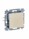 Переключатель ABB Levit слоновая кость / белый одноклавишный 2CHH590645A6017 3559H-A06445 17W
