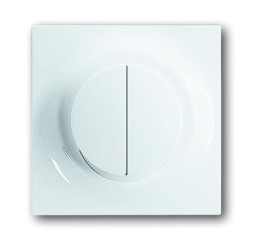 Клавиша ABB Impuls белый для двухканального светорегулятора 6565 U 2CKA006599A2903 6545-74