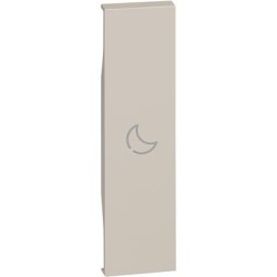 Накладка Bticino Living Now бежевая LETTO 1 модуль KM01MHBED
