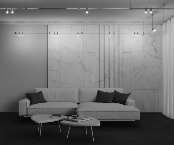 Трековый светильник Technical TR145-1-3W4K-W-PT