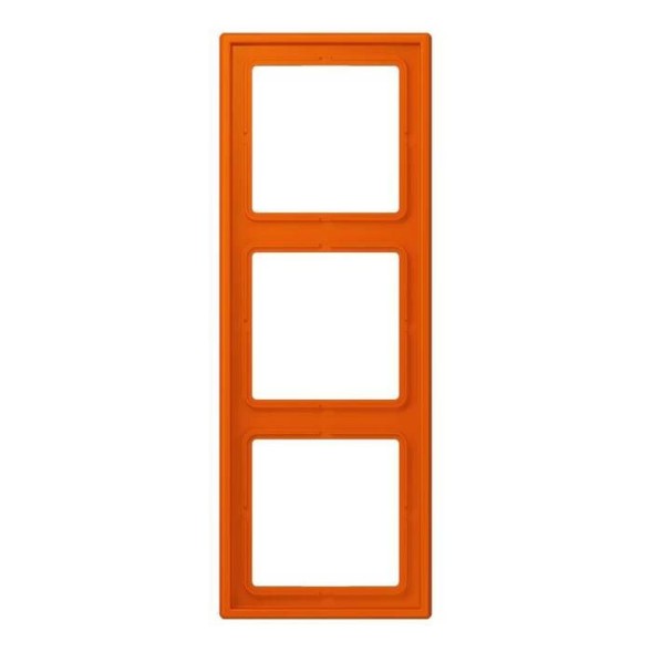 Рамка Jung Les Couleurs Le Corbusier Orange vif 3 поста LC9834320S