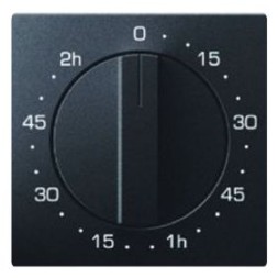 Центральная панель Berker R.1 Berker Q.1 антрацитовый с регулировкой для механических таймеров 16336086