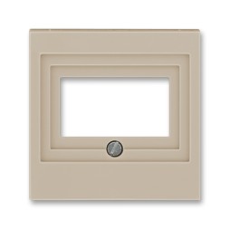 Накладка ABB Levit кофе макиато для розеток USB / HDMI / VGA 2CHH290040A4018 5014H-A00040 18