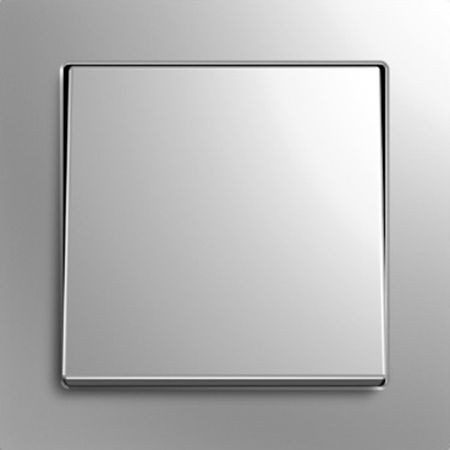 Рамка Gira E2 Нержавеющая сталь установочная 1-постовая 021133