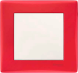 Рамка Schneider Electric Sedna Красный 1 пост SDN5800141