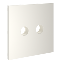 Накладка для розетки телевизионной оконечной TV+SAT, S70 (хлопок)